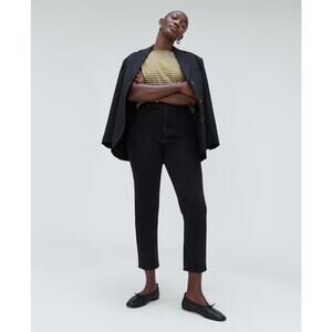 NWT Everlane The Original Curvy Cheeky Jean Organic Cotton Black Size 27